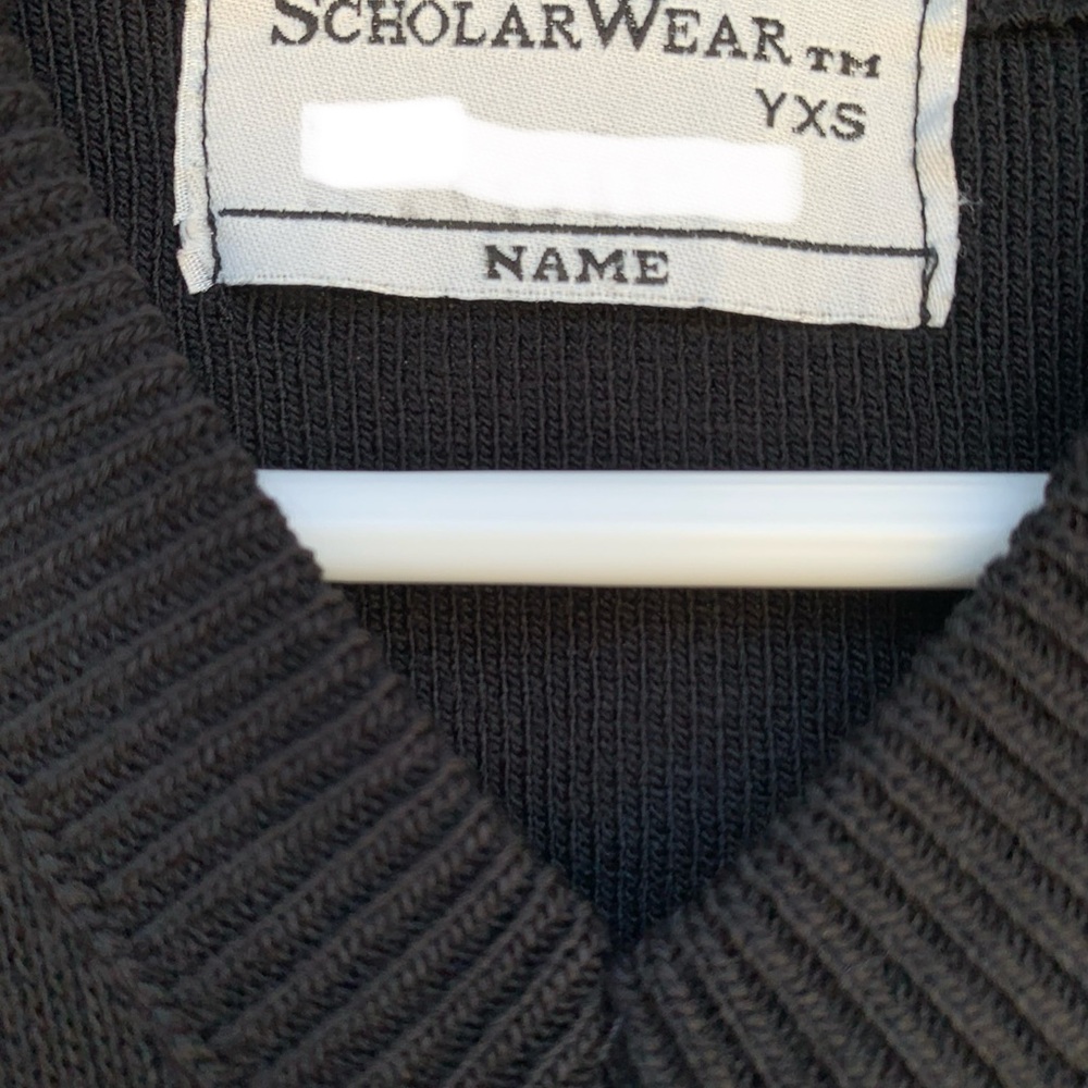 Challenger School Boys Pullover Sweater - Black